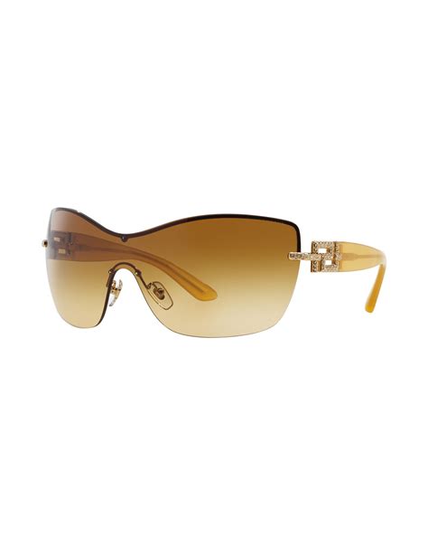 versace gold light gold mirror sunglasses|genuine Versace sunglasses.